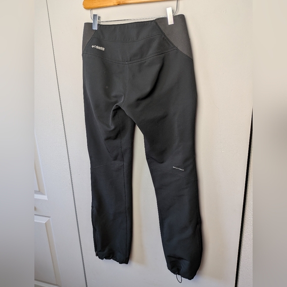 COLUMBIA Omni-Heat Thermal Comfort Outdoor Women Pants Size 6 Black - Picture 7 of 14
